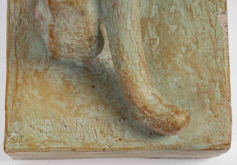 Sculpture en Terracotta par Henri Bargas