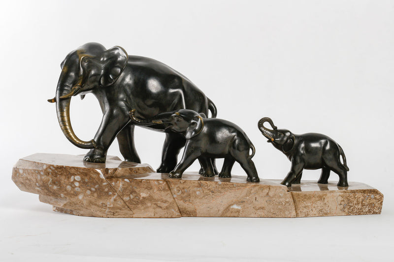 Bronze Animalier De J.Brault, Début XXème Siècle