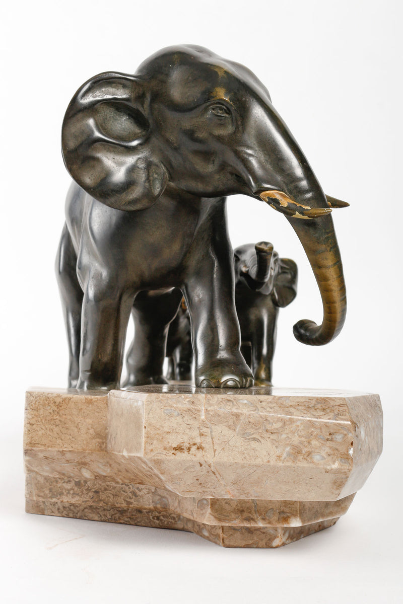 Bronze Animalier De J.Brault, Début XXème Siècle