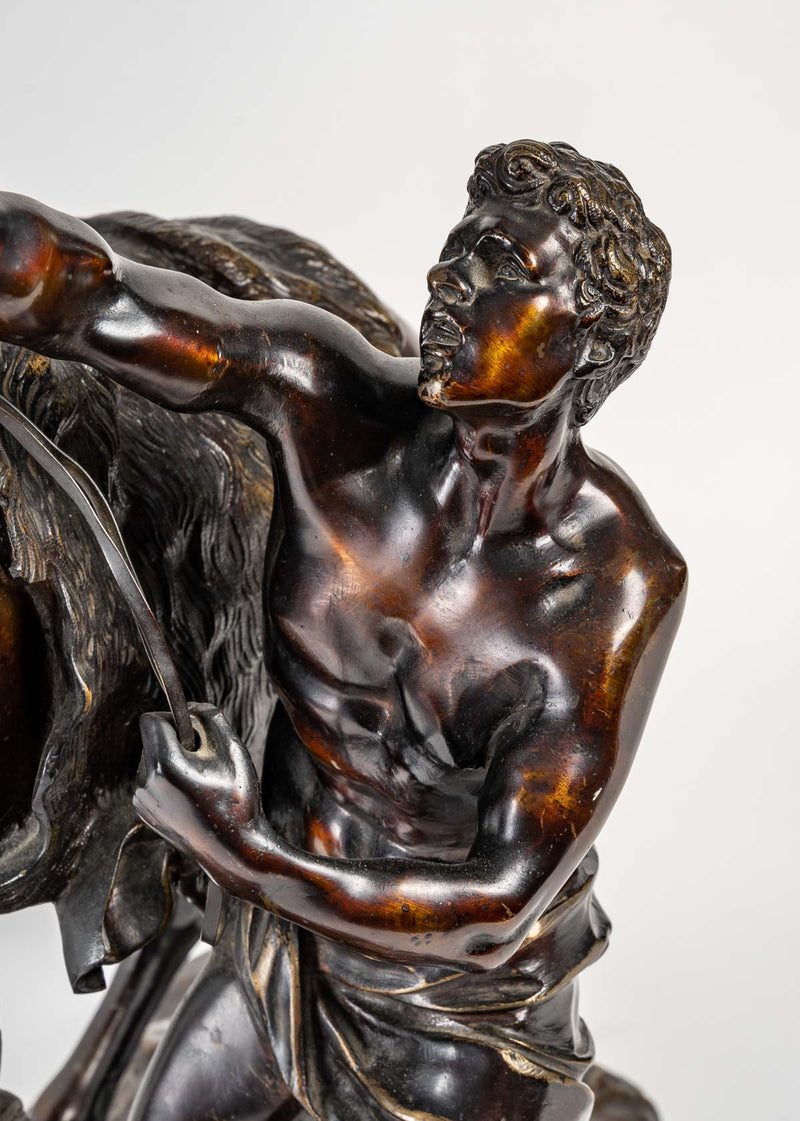 Belle sculpture en bronze signée COUSTOU