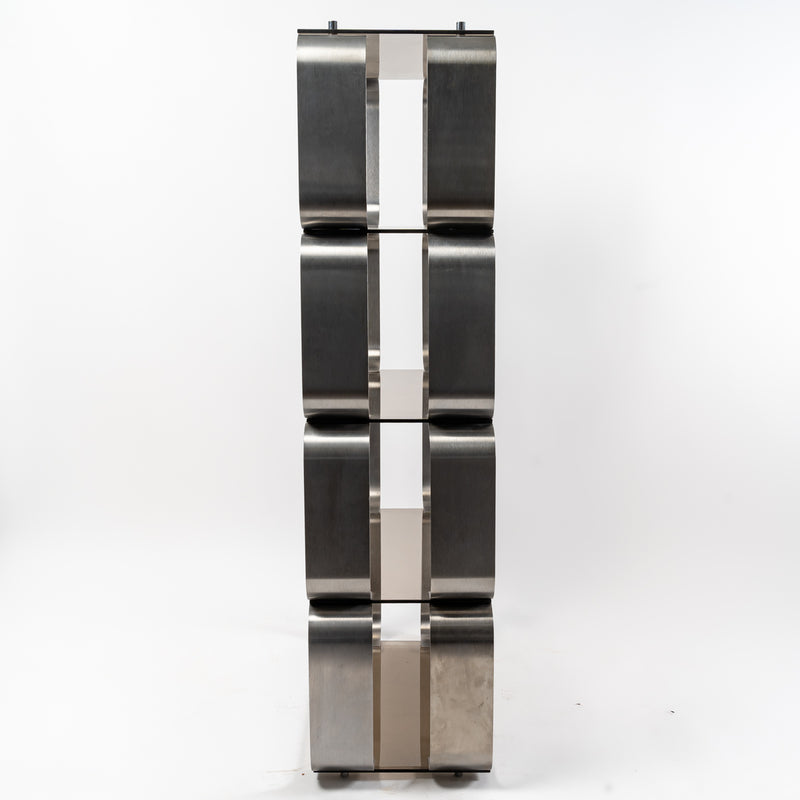 Etagère 5 niveaux en métal et verre - Camus | Leroy Merlin Etagère 5 niveaux en métal et verre - Camus | Leroy Merlin
